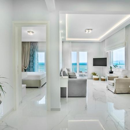 Beach Front Casa Elena Hanioti Bagian luar foto